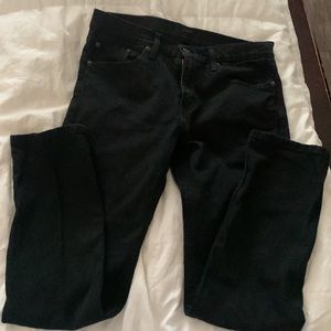 Levi Strauss black jeans 511’s W 31|L 30